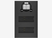 Ładowarka dwukanałowa Newell USB-C+micro do akumulatorów GoPro Hero 9/10/11