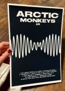 Plakat A4 kodak arctic monkeys poster music 