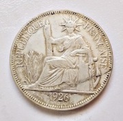 Indochiny francuskie 1 Piastr 1926 r.