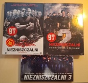 Niezniszczalni Zestaw DVD NOWE