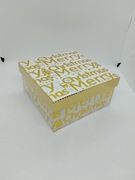 Pudełko tekturowe na prezent na święta 