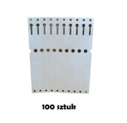 Etykiety pętlowe do opisu roślin 12,7x160mm TYVEK - 100 sztuk 