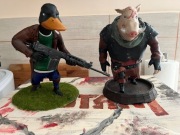 Mutant Year Zero Figurka unikat ! 2 figurki