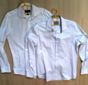 koszula biała Bytom bawełniana SLIM + Gratis