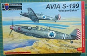 Avia S-199 "Messer/Sakin" Kovozavody Prostejov nr KPM0006 1:72