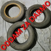 ODDAM ZA DARMO Dębica 3 sztuki Opony Zimowe FIAT 126p Maluch 