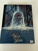 Piękna i bestia - Beauty and the beast bluray steelbook brak PL
