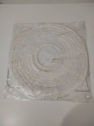 Lampion papierowy biały 25cm dekoracja wiszący