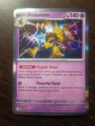 HOLO Alakazam 056/132 Karta POKEMON TCG Mega Evolution