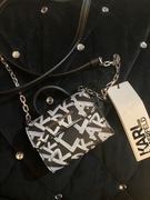 Karl lagerfeld grafitti xs mini torebka logowana 