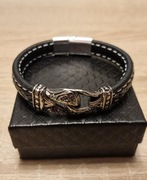 Bransoletka skórzana