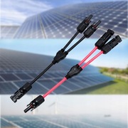 Kabel Solarny Y Wtyczka PV Y Do Paneli Słonecznych Wodoodporny Ognioodporny