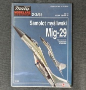 Mig-29 Mały Modelarz 2-3/1995 zestaw