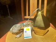 Lampa wisząca ceramiczna złota Mark Sjold, Sweden