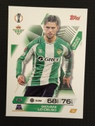 Match Attax EXTRA 2025/26 GIOVANI LO CELSO nr.35  SQUADE UPDATE  ( Betis )