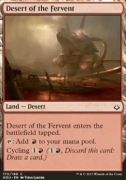 MTG Hour of Devastation: Desert of the Fervent FOIL