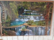 Puzzle 1000 elementów ułożone wodospad