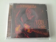 JOE BONAMASSA You & Me (CD)