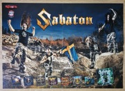 SABATON - Duży plakat XL z 2014 r. - Format A2 (ok. 55 x 40 cm) - NOWY!