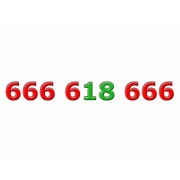 Złoty numer ____ 666 618 666 ____ Platynowy - ViP