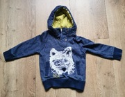 Bluza z kapturem, wilk, 3-4 lata