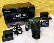 Canon EOS R10 obiektyw RF 18-150 f/3.5-6.3 IS STM + dodatki Gwar. 12mies