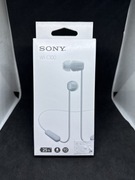 Słuchawki Sony WI-C100 bluetooth białe bat 25h