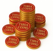 Tibia Coins - najtaniej na Allegro, jedynie 4.99 zł za 25 TC!