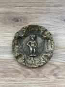 Vintage mosiężna popielniczka