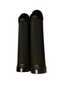 Chwyty Kierownicy 130mm, 2D, 2 obejmy, Czarne