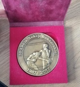 Świecie medal pamiątka 30 lecie sekcji bokserskiej