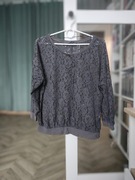 Bluzka sweterek z siateczki S Atmosphere rękaw 3/4