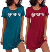 Wysokiej jakości bawełniana koszula nocna marvmys xxxl 