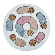 Okrągła miska edukacyjna do spowolnienia karmienia dla psa