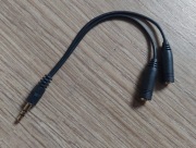 rozgałęziacz z mini-Jack na dwa mini-Jack