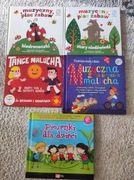 5 płyt muzycznych dla dzieci z książeczkami. Jak nowe 