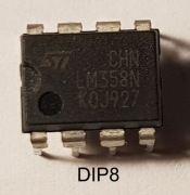 LM358N  Low-Power, Dual-Operational Amplifiers