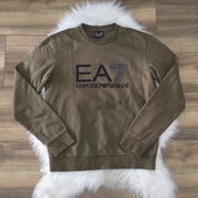 Brązowa bluza Emporio Armani EA7 S