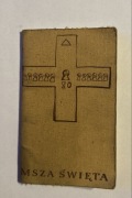 Msza Święta – Benedyktyni Tyniec, 1971 r., mały format