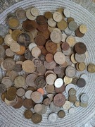 Monety egzotyka orient 1 kg ciekawy mix