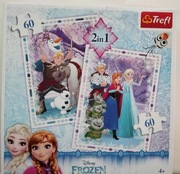 Puzzle "Kraina Lodu" 2 szt./60 elementów