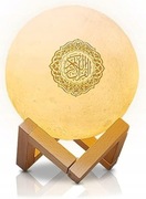 Lampa Księżycowa 3D Głośnik Bluetooth Led Smart Pilot Aplikacja Głośnik