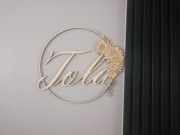 Imię dziecka na ścianę, personalizowany napis ze sklejki brzozowej. 