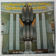 Koncert organowy z katedry w Berlinie, winyl 1978 r.