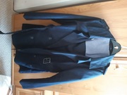 Nowy płaszcz trencz granatowy xl