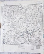 Mapa Messtichblatt 2564 Militsch Milicz 1928r 1:2500 oryginał 