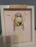Aniołek w ramce anioł stróż 