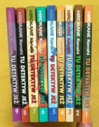 Kenshi Hirokane TU DETEKTYW JEŻ Tomy 1-9 KOMPLET Waneko