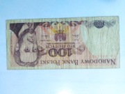 Banknot 100 zł Ludwik Waryński 1986