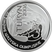 Moneta 10 zł XX Zimowe Igrzyska Olimpijskie, Turyn 2006